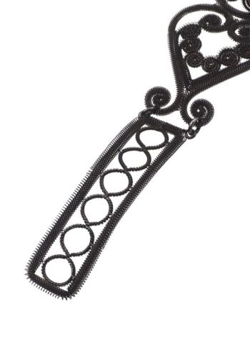 ** VERKAUFT ** Um 1800 - Berliner Eisen Armband "Schlesischer Draht" – Bild 4