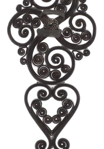 ** VERKAUFT ** Um 1800 - Berliner Eisen Armband "Schlesischer Draht" – Bild 5