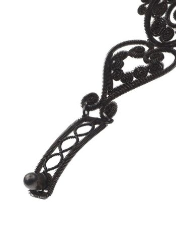 ** VERKAUFT ** Um 1800 - Berliner Eisen Armband "Schlesischer Draht" – Bild 6