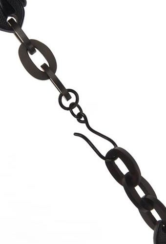 Um 1870 - Vulkanit Collier mit Vulkanitkamee Victorian England – Bild 6