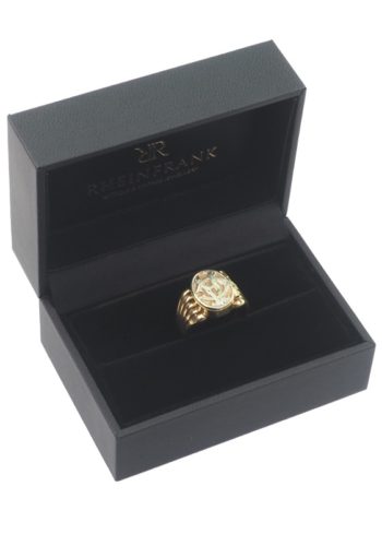 ** VERKAUFT ** Um 1900 - 18 ct. Gold Ring / "Poison-Ring" aus dem viktorianischen England – Bild 5