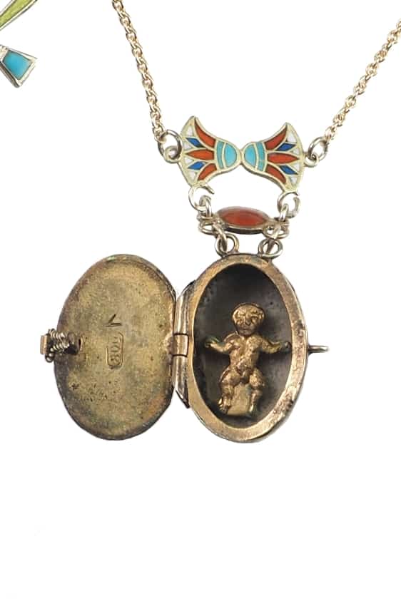 Antikschmuck-Egyptian-Revival-Collier-1258c