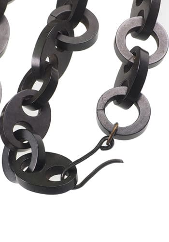 Um 1870 - Lange Vulkanitkette, aus dem viktorianischen England – Bild 4