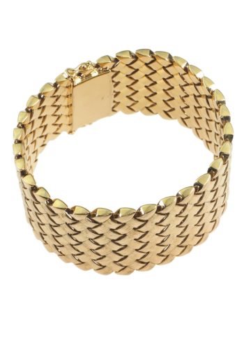 ** VERKAUFT ** Um 1970 - 18 Karat Goldarmband aus Deutschland – Bild 3