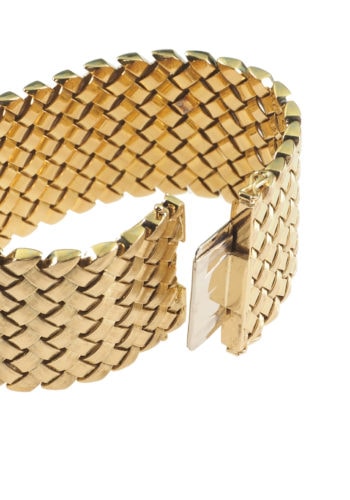 ** VERKAUFT ** Um 1970 - 18 Karat Goldarmband aus Deutschland – Bild 6