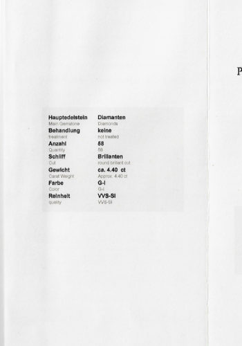 Um 1990 - Diamantarmband / Tennis-Armband, inkl. Edelsteingutachten! – Bild 6