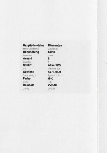 ** VERKAUFT ** Second Hand - Fivestones Verlobungsring, Diamantring inkl. Steinegutachten! – Bild 6