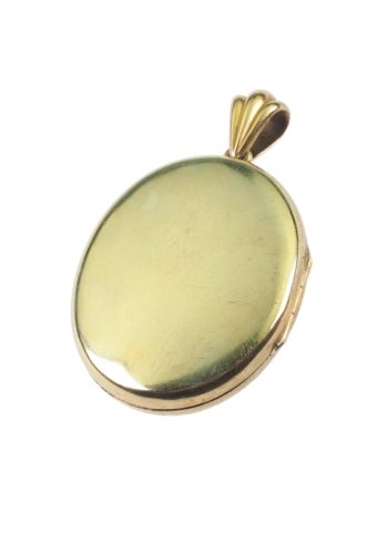 Um 1880 - Viktorianisches Goldmedaillon mit Emaille & Perlen – Bild 4