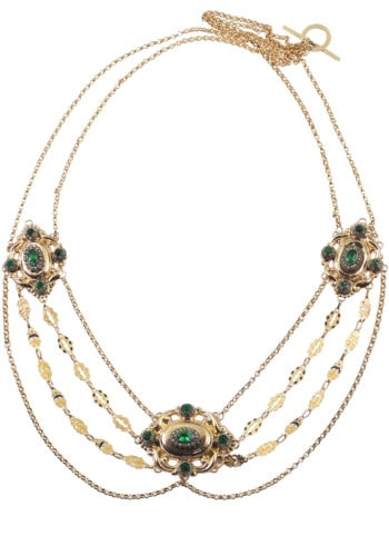 Um 1800 - 18 Karat Gold Collier Esclavage, Französisch – Bild 3