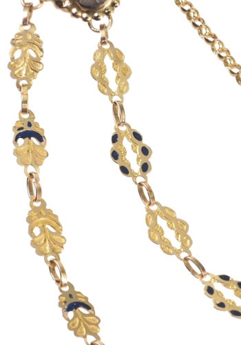 Um 1800 - 18 Karat Gold Collier Esclavage, Französisch – Bild 5