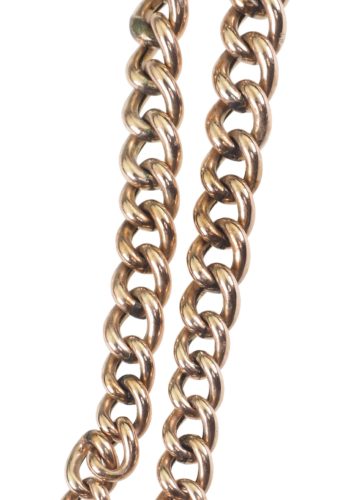 Um 1910 - Roségoldarmband mit "Padlock" – Bild 4