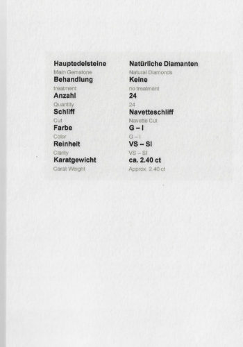 Um 1970 - 18 Karat Gold Eternityring mit Edelsteingutachten! – Bild 8