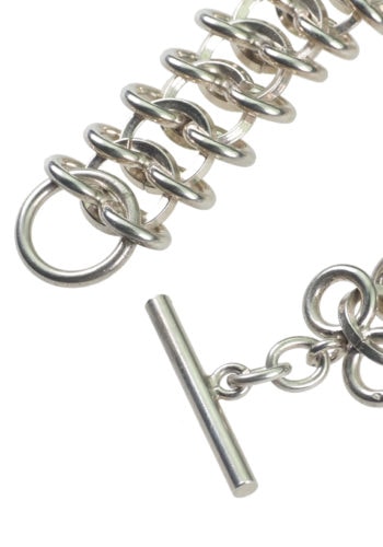 Um 1950 - Sterlingsilber Armband, französisch – Bild 3