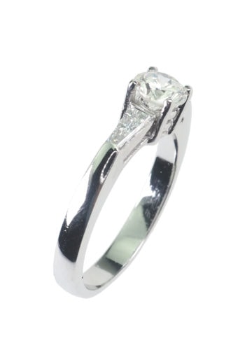 Second Hand - Diamantring Solitär / Verlobungsring – Bild 4