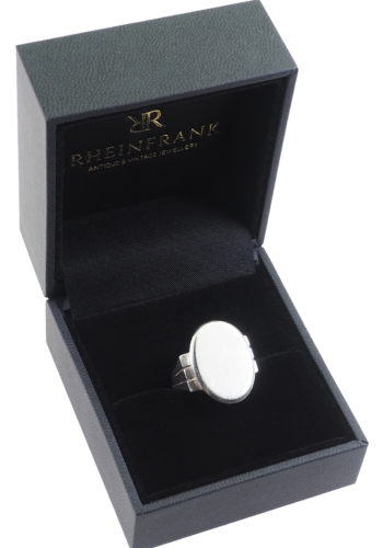 Um 1920 - Herren-Siegelring aus dem frühen Art déco – Bild 3