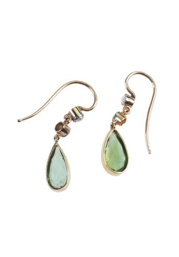 ** VERKAUFT ** Um 1910 - Turmaline & Diamanten Schmuckset – Bild 4