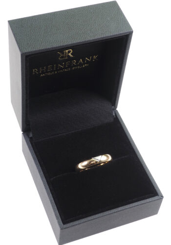 Um 1990 - Trauring 585 Gold, Niederländisch – Bild 4