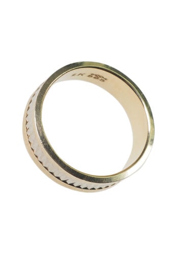 Um 1970 - Niederländischer Goldring / Trauring – Bild 4