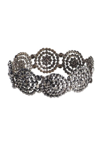 Um 1850 - Viktorianisches Cut Steel Armband, facettiert & poliert – Bild 5