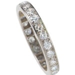 Vintage Ring mit Diamanten aus 18 Karat Gold