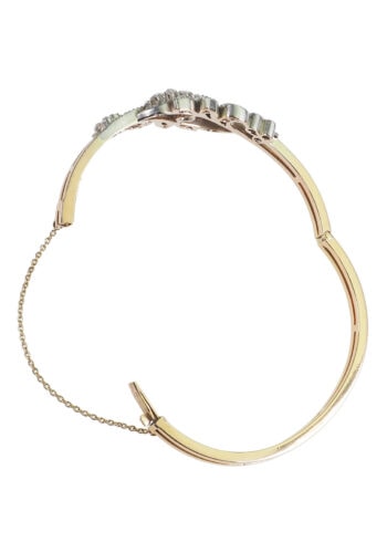 Um 1880 - Französischer Diamantarmreif, Provence – Bild 5