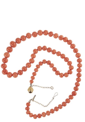 Um 1880 – Antike Korallenkette, Italien – Bild 3