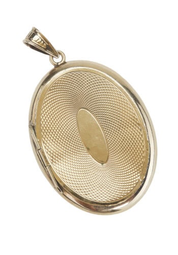 Um 1870 - Gold Medaillon mit Emaille, Deutschland – Bild 3