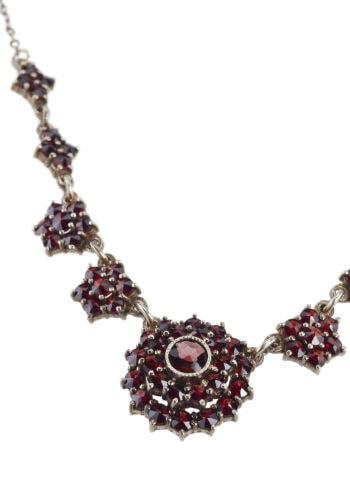 Um 1950 - Granatcollier, Deutschland – Bild 3