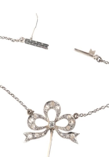 Um 1910 – Collier mit Aquamarin und Diamanten, England – Bild 4