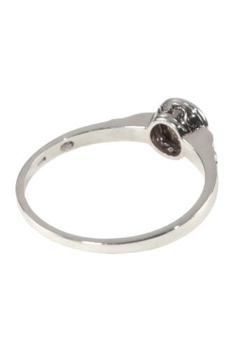 Um 1930 – Verlobungsring/ Diamantsolitärring, Art déco – Bild 4