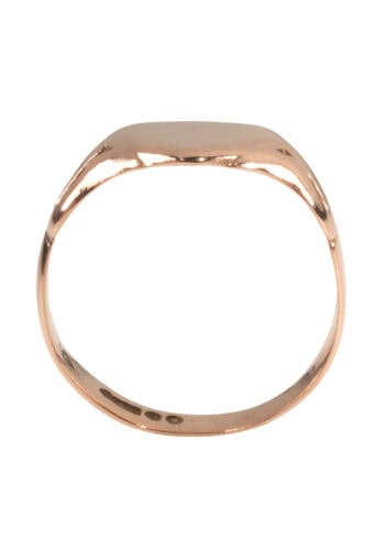 Datiert 1929 – Art déco Siegelring, London – Bild 4