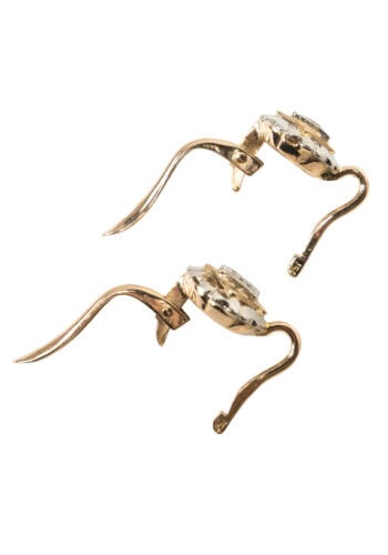 Um 1900 – Italienische Jugendstilohrringe – Bild 4