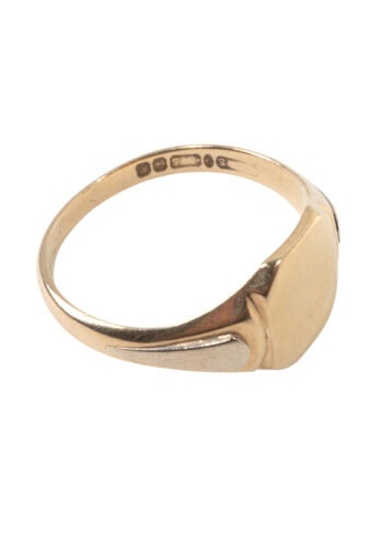 Datiert 1955 – Goldsiegelring – Bild 3