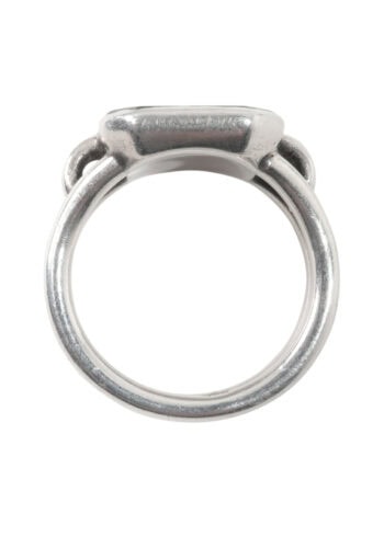 Um 1950 – Siegelring mit Onyx – Bild 4