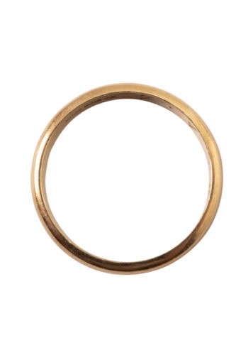 Ehering – Italienischer Vintage Ehering – Bild 4