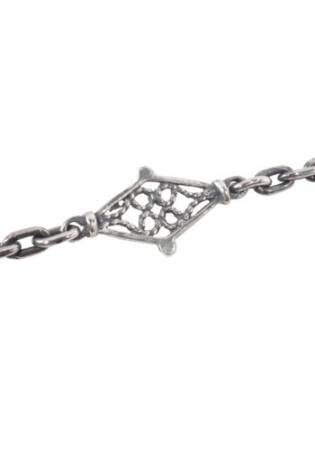 Um 1900 - Jugendstil Silberkette – Bild 5