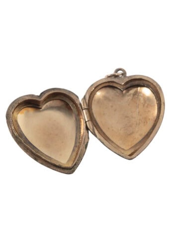 Um 1910 – Medaillon in Herzform – Bild 3