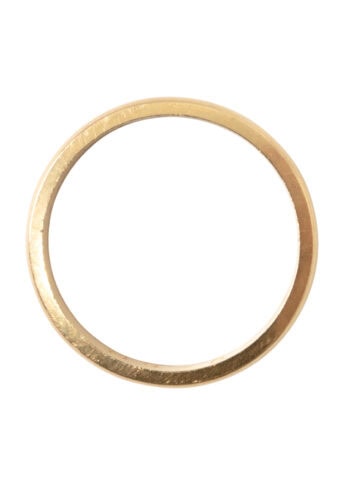 Datiert 1960 – Vintage Ehering – Bild 4