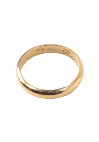 Datiert 1958 – Italienischer Ehering – Bild 3