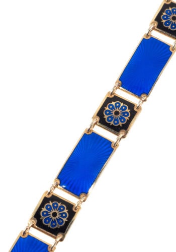 Um 1940 – Norwegisches Emaille-Armband – Bild 4