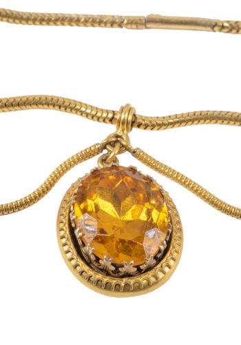 Datiert 1871 – Festoon Collier Viktorianisch – Bild 4