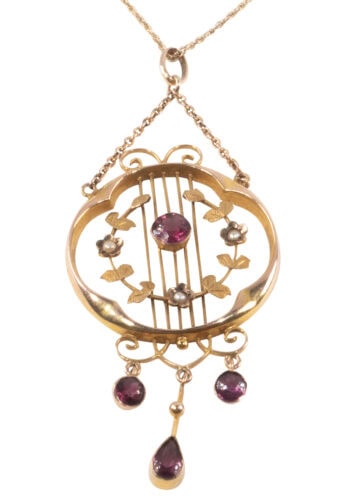 Um 1910 – Edwardian Anhänger – Bild 3