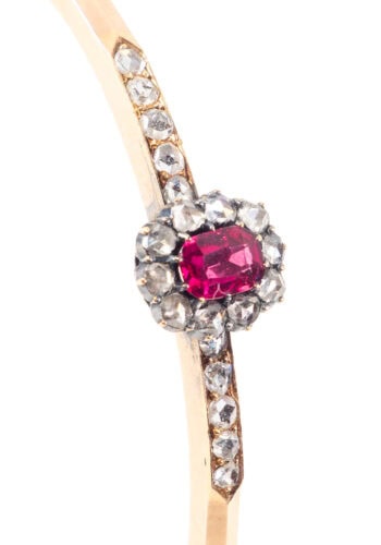 Um 1900 – Diamantarmreif aus Deutschland – Bild 5