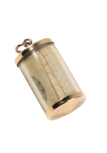 Um 1970 – Anhänger mit 1 Pfund Note – Bild 3