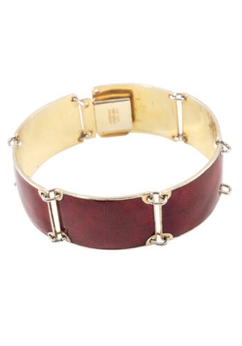 Um 1940 – Norwegisches Emaille-Armband – Bild 3