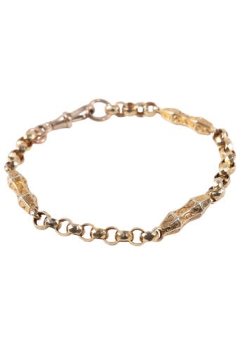 Um 1890 – Viktorianisches Goldarmband – Bild 4