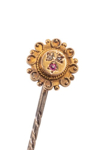 Um 1900 – Viktorianische Krawattennadel – Bild 3