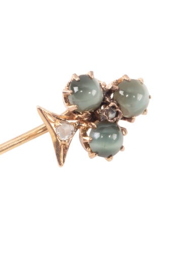 Um 1900 – Edwardianische Krawattennadel – Bild 3