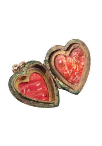 Um 1910 – Goldmedaillon handgraviert – Bild 3