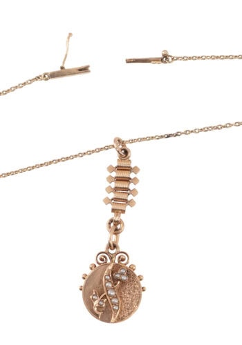 Um 1900 - Jugendstil Anhänger – Bild 4